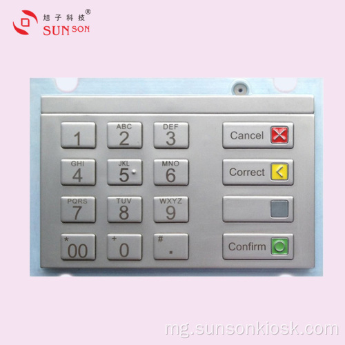 Pad PIN Encryption Compact ho an&#39;ny Masinina Vending